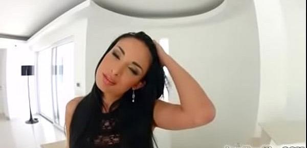 exotic babe gets her ass fucked hard